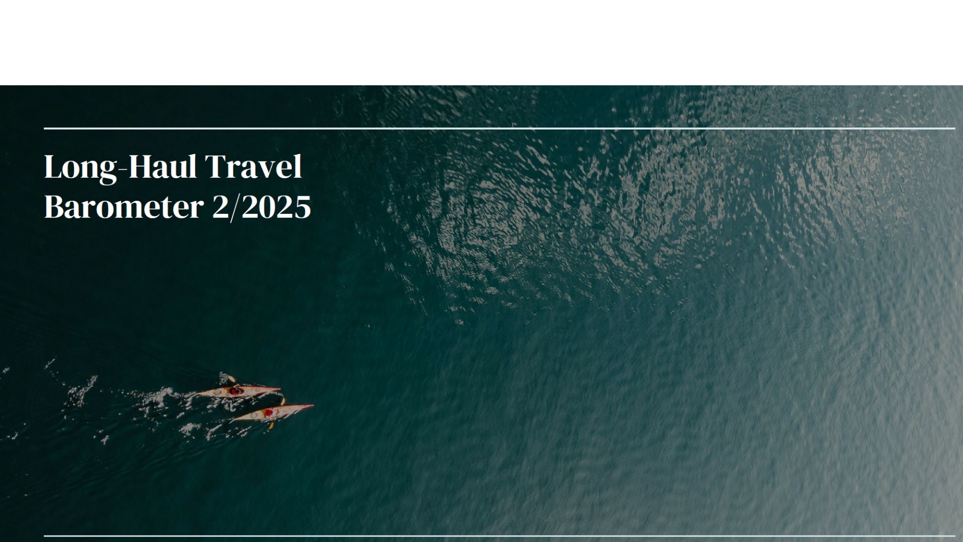 Long-Haul Travel Barometer 2/2025