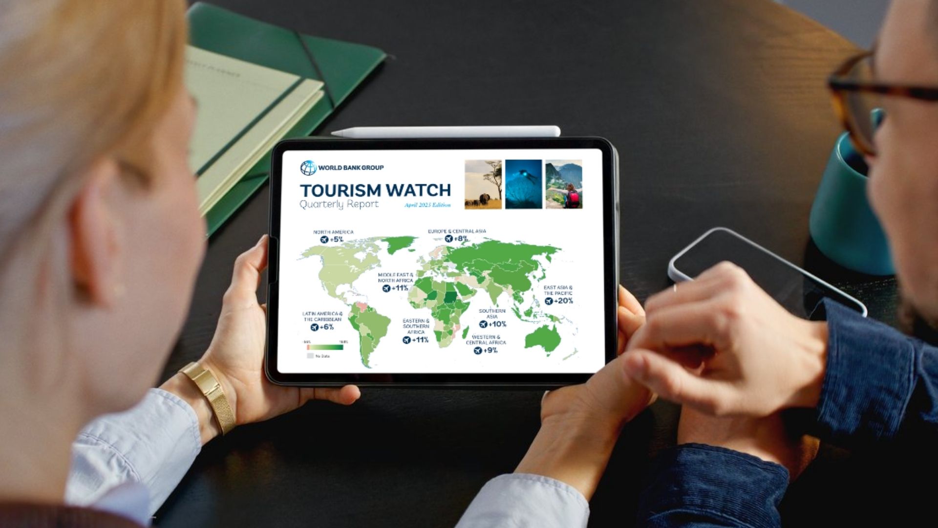 Turismo com receitas recorde em 2024 - Banco Mundial